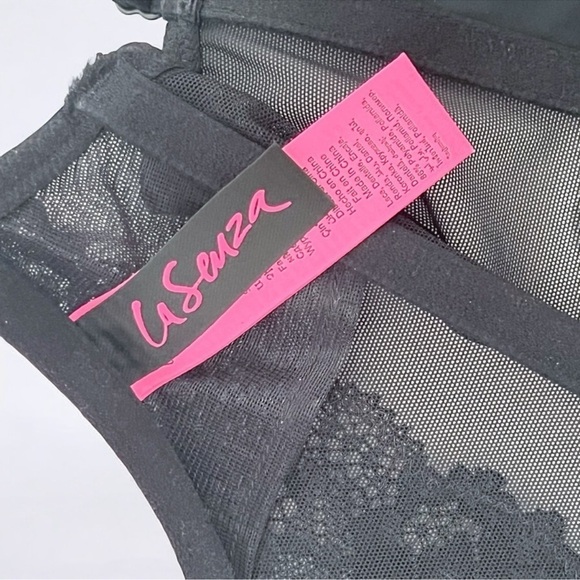 La Senza Black Lace Corset Bustier Top – Size S - Picture 10 of 12
